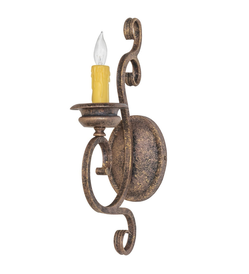 Meyda Tiffany 268588 One Light Wall Sconce, Antiquity