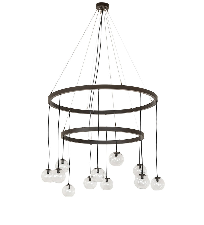 Meyda Tiffany 269324 LED Chandelier, Oil Rubbed Bronze