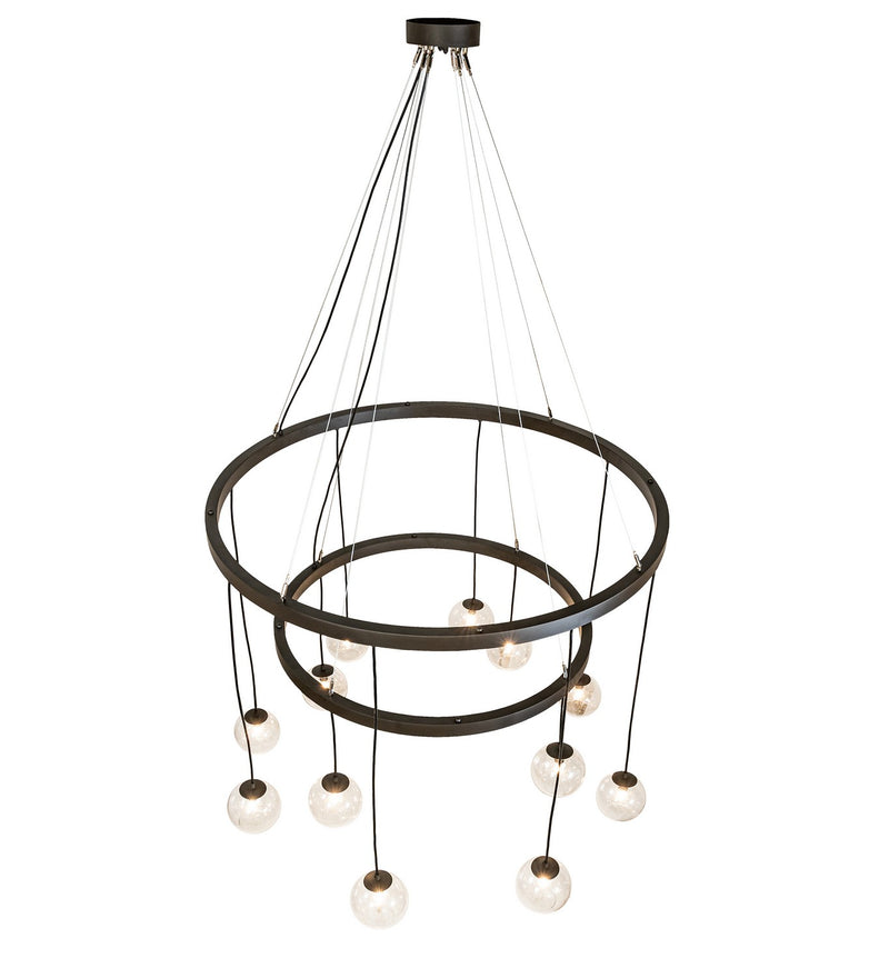 Meyda Tiffany 269324 LED Chandelier, Oil Rubbed Bronze