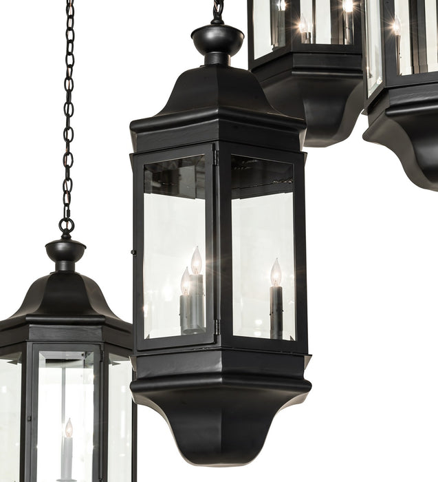 Meyda Tiffany 269608 LED Pendant, Solar Black