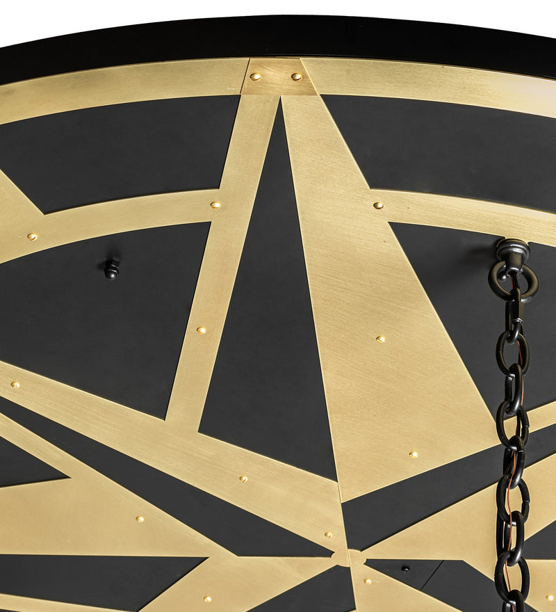 Meyda Tiffany 269608 LED Pendant, Solar Black