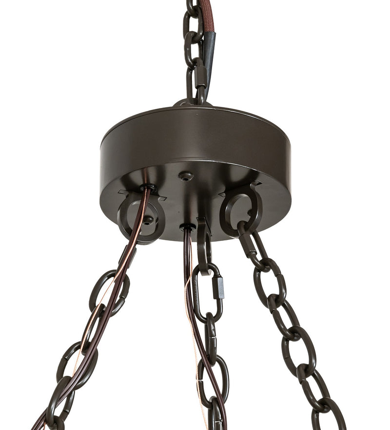 Meyda Tiffany 270492 24 Light Chandelier, Timeless Bronze