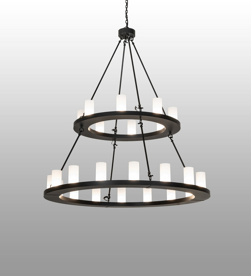 Meyda Tiffany 270992 24 Light Chandelier, Solar Black