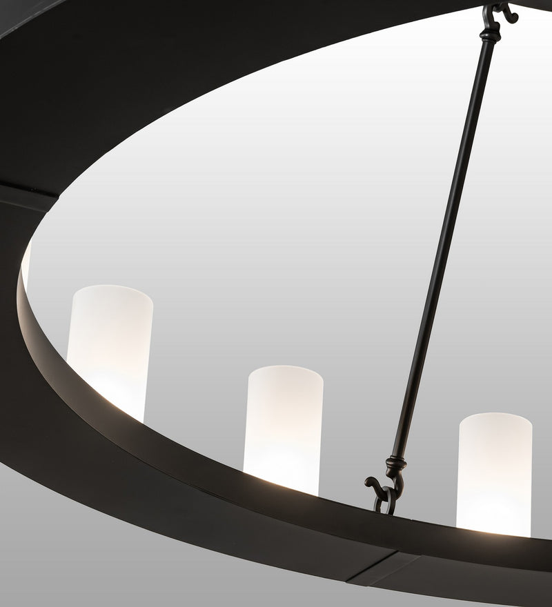 Meyda Tiffany 270992 24 Light Chandelier, Solar Black