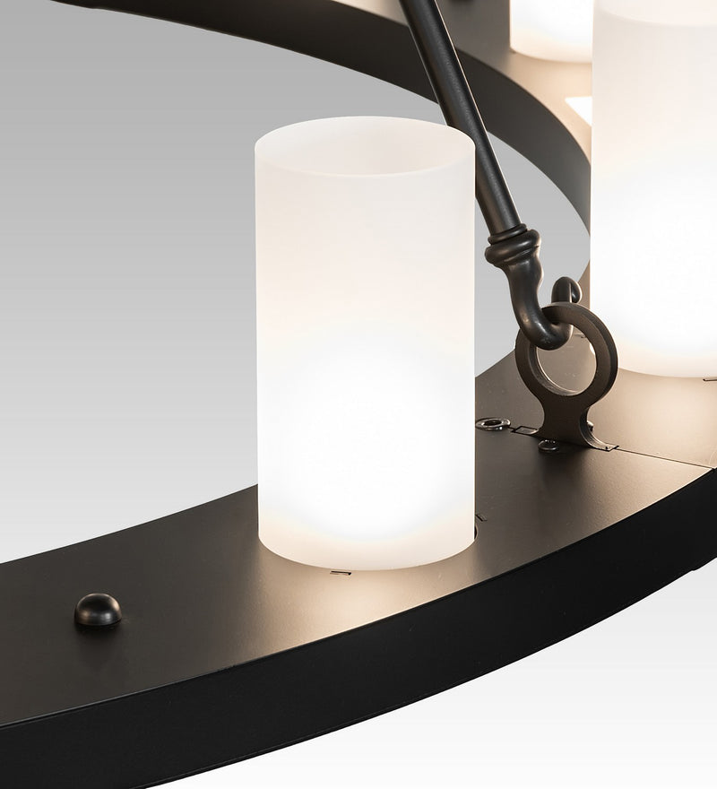 Meyda Tiffany 270992 24 Light Chandelier, Solar Black
