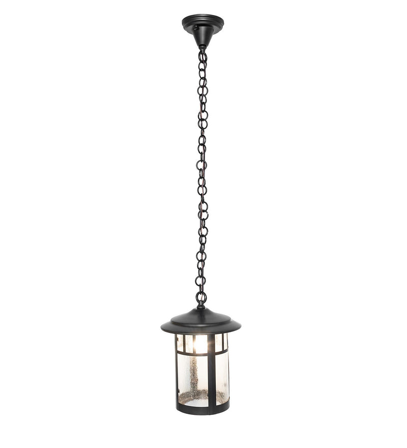 Meyda Tiffany 271410 One Light Pendant, Craftsman Brown