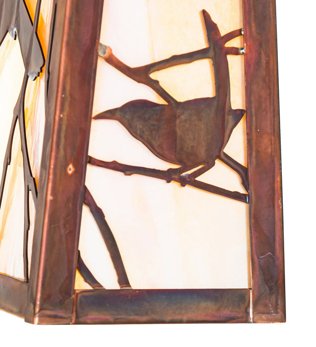 Meyda Tiffany 271548 LED Wall Sconce, Vintage Copper