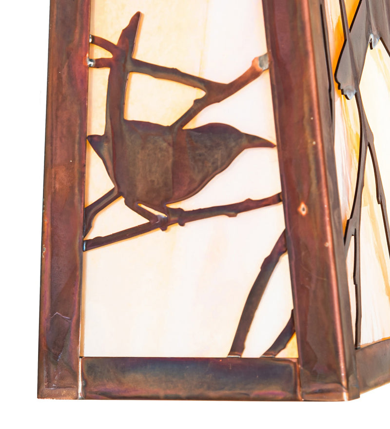 Meyda Tiffany 271549 LED Wall Sconce, Vintage Copper