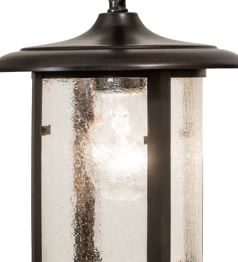 Meyda Tiffany 271568 One Light Mini Pendant, Craftsman Brown