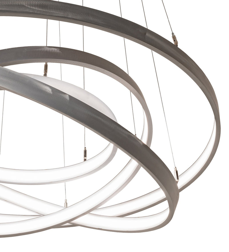 Meyda Tiffany 271815 LED Pendant, Matte Clear
