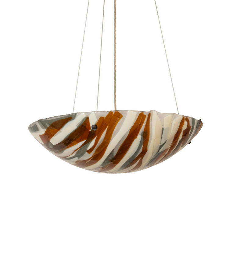 Meyda Tiffany 272063 Three Light Pendant, Oil Rubbed Bronze
