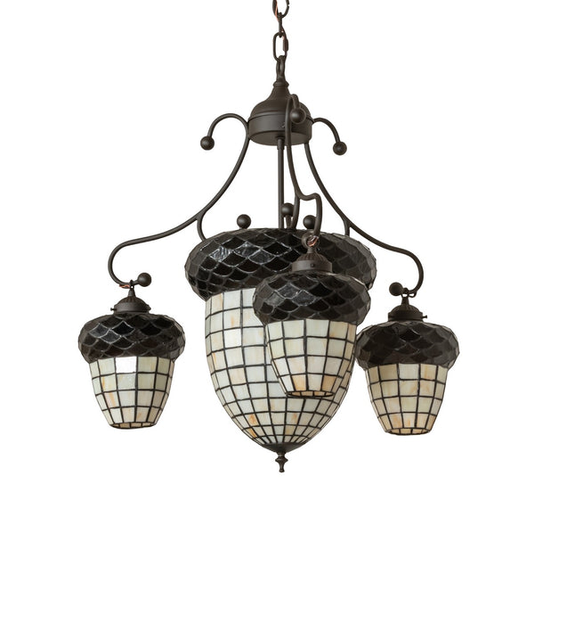 Meyda Tiffany 272238 LED Chandelier, Oil Rubbed Bronze