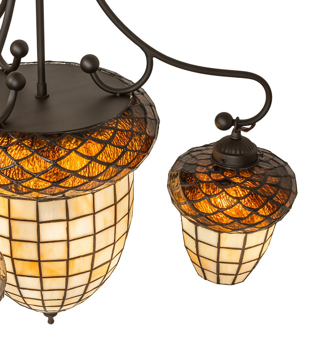 Meyda Tiffany 272238 LED Chandelier, Oil Rubbed Bronze