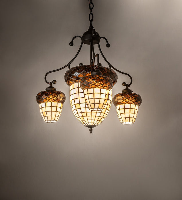 Meyda Tiffany 272238 LED Chandelier, Oil Rubbed Bronze