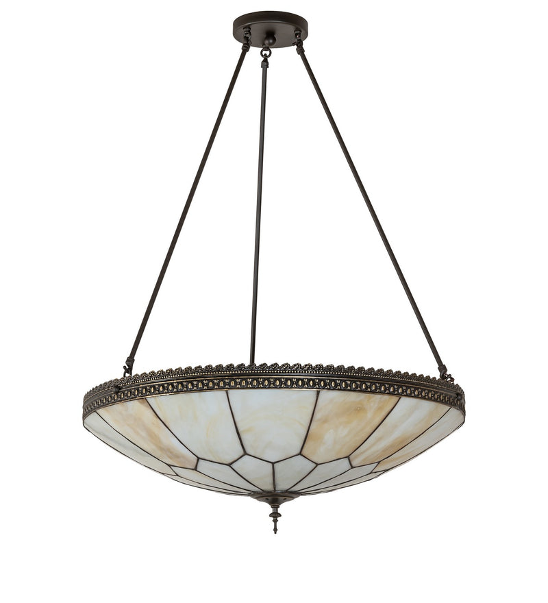 Meyda Tiffany 272448 LED Pendant, Highlighted Craftsman Brown