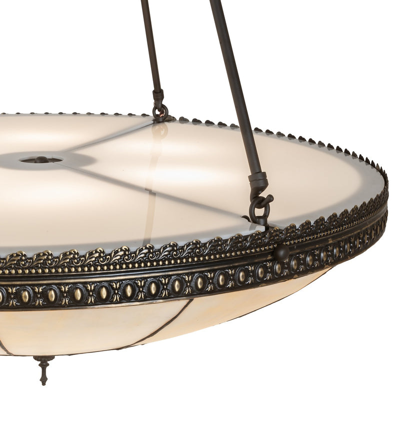 Meyda Tiffany 272448 LED Pendant, Highlighted Craftsman Brown