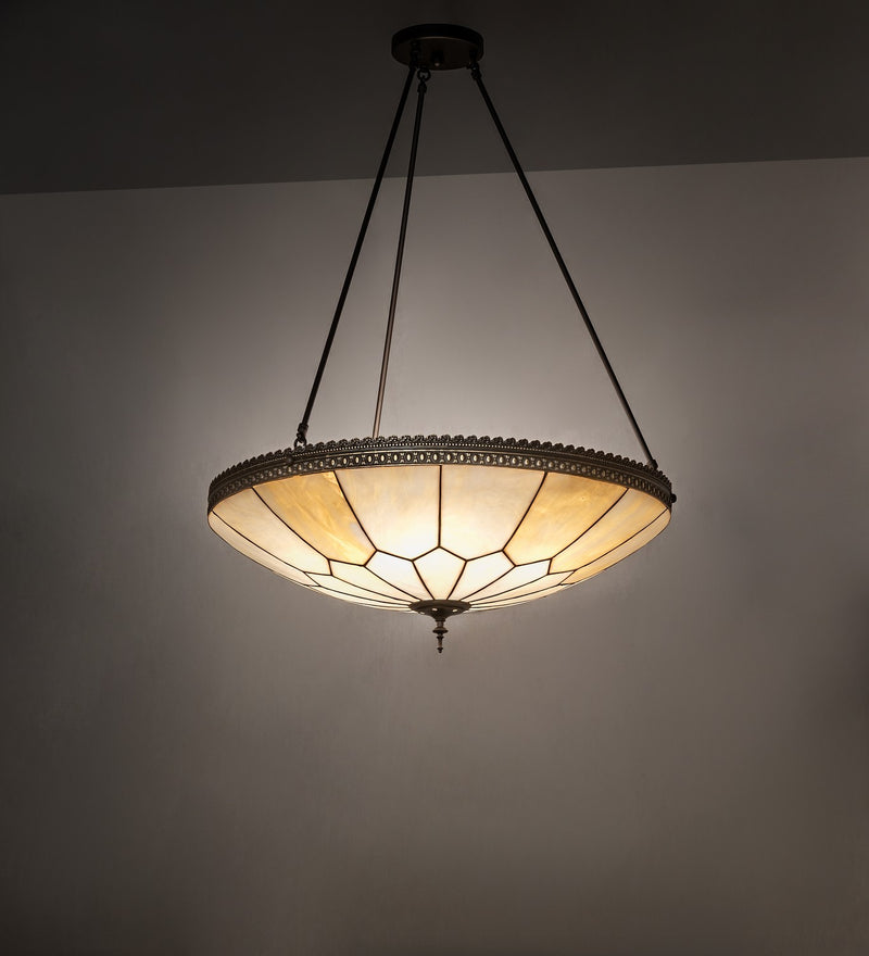 Meyda Tiffany 272448 LED Pendant, Highlighted Craftsman Brown