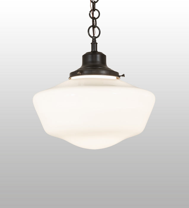 Meyda Tiffany 272968 One Light Pendant, Craftsman Brown