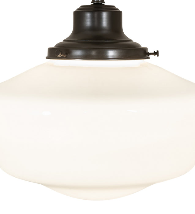 Meyda Tiffany 272968 One Light Pendant, Craftsman Brown