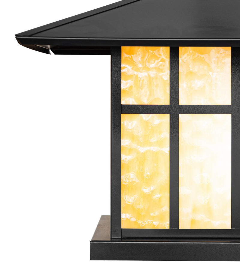 Meyda Tiffany 273077 Two Light Pier Mount, Craftsman Brown
