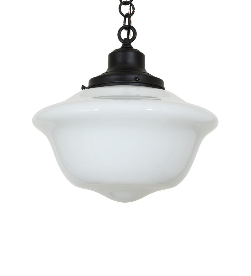 Meyda Tiffany 273968 One Light Pendant, Craftsman Brown