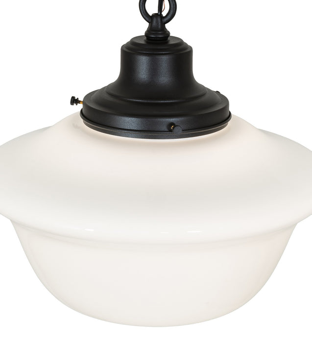 Meyda Tiffany 273968 One Light Pendant, Craftsman Brown