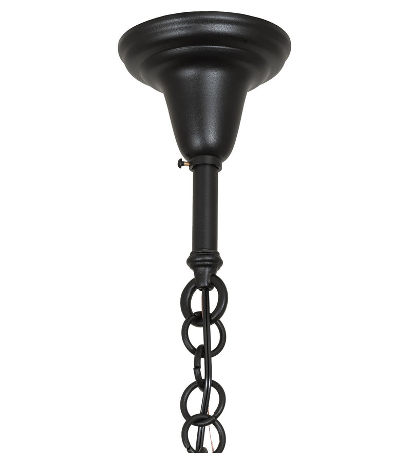 Meyda Tiffany 273968 One Light Pendant, Craftsman Brown