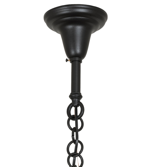 Meyda Tiffany 273968 One Light Pendant, Craftsman Brown