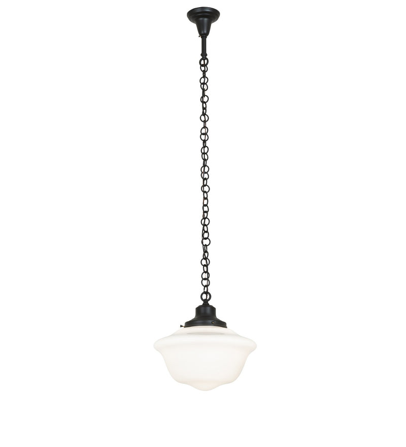 Meyda Tiffany 273968 One Light Pendant, Craftsman Brown