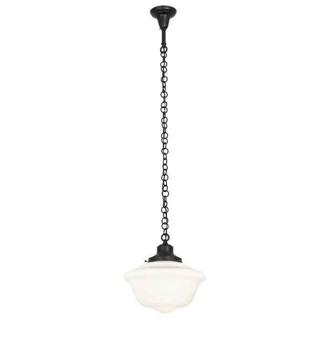 Meyda Tiffany 273968 One Light Pendant, Craftsman Brown