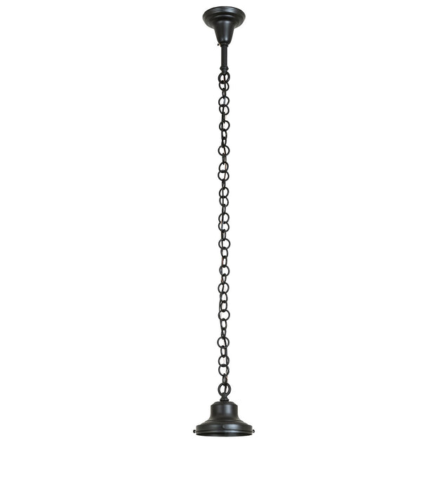 Meyda Tiffany 273968 One Light Pendant, Craftsman Brown