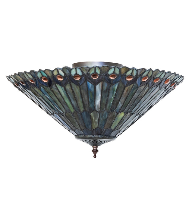 Meyda Tiffany 274068 Three Light Flushmount