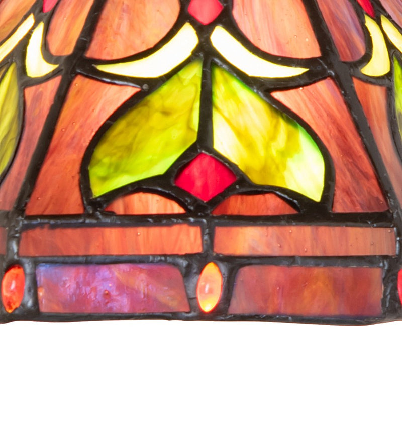 Meyda Tiffany 274146 One Light Wall Sconce, Mahogany Bronze