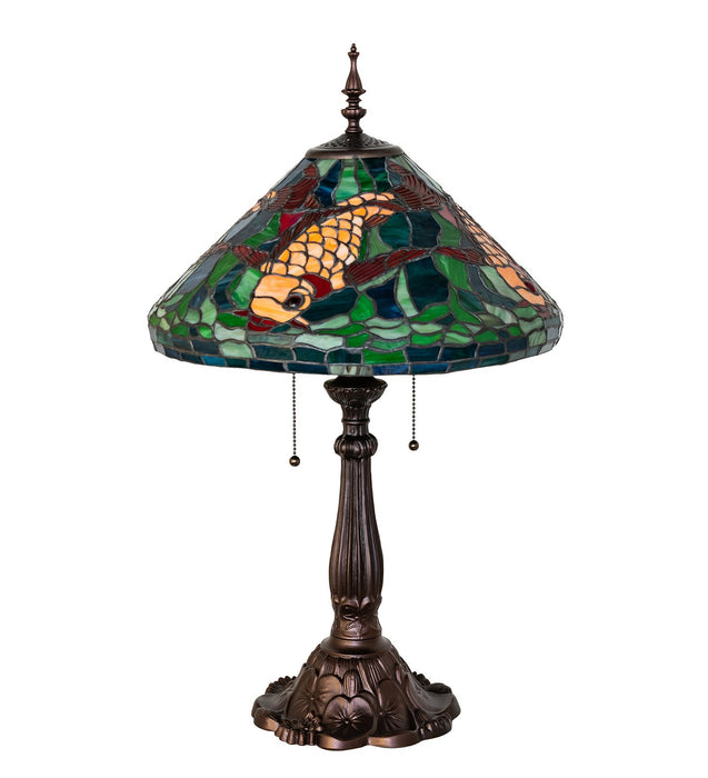 Meyda Tiffany 274702 Two Light Table Lamp