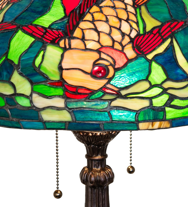Meyda Tiffany 274702 Two Light Table Lamp