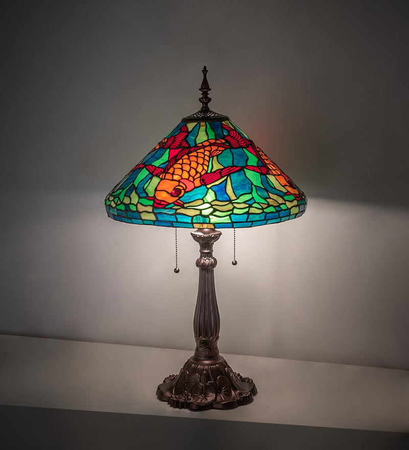 Meyda Tiffany 274702 Two Light Table Lamp