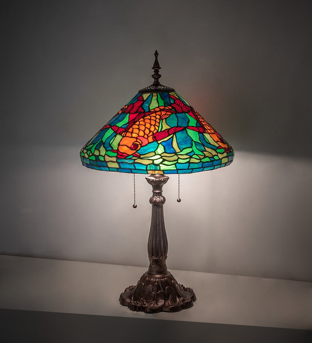 Meyda Tiffany 274702 Two Light Table Lamp