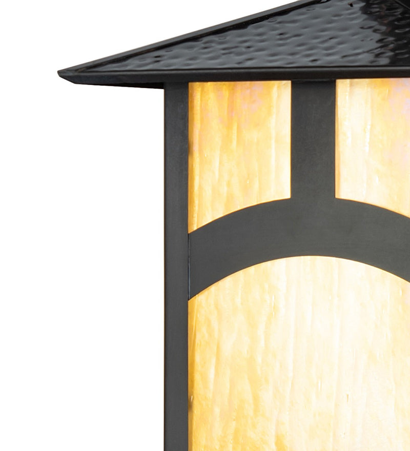 Meyda Tiffany 54987 One Light Wall Sconce, Craftsman Brown