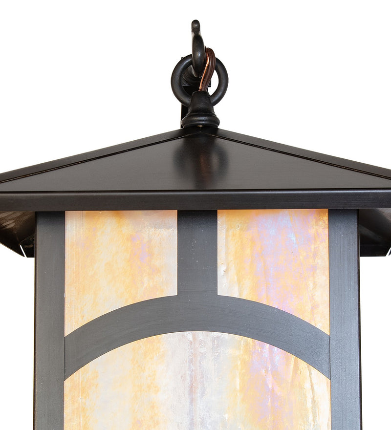 Meyda Tiffany 84761 One Light Wall Sconce, Craftsman Brown