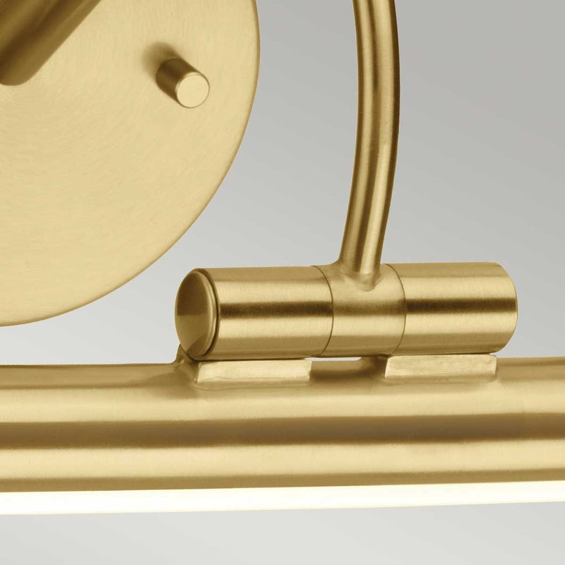 Lucas + McKearn ALTON-PLS-BB LED Picture Light, Brushed Brass