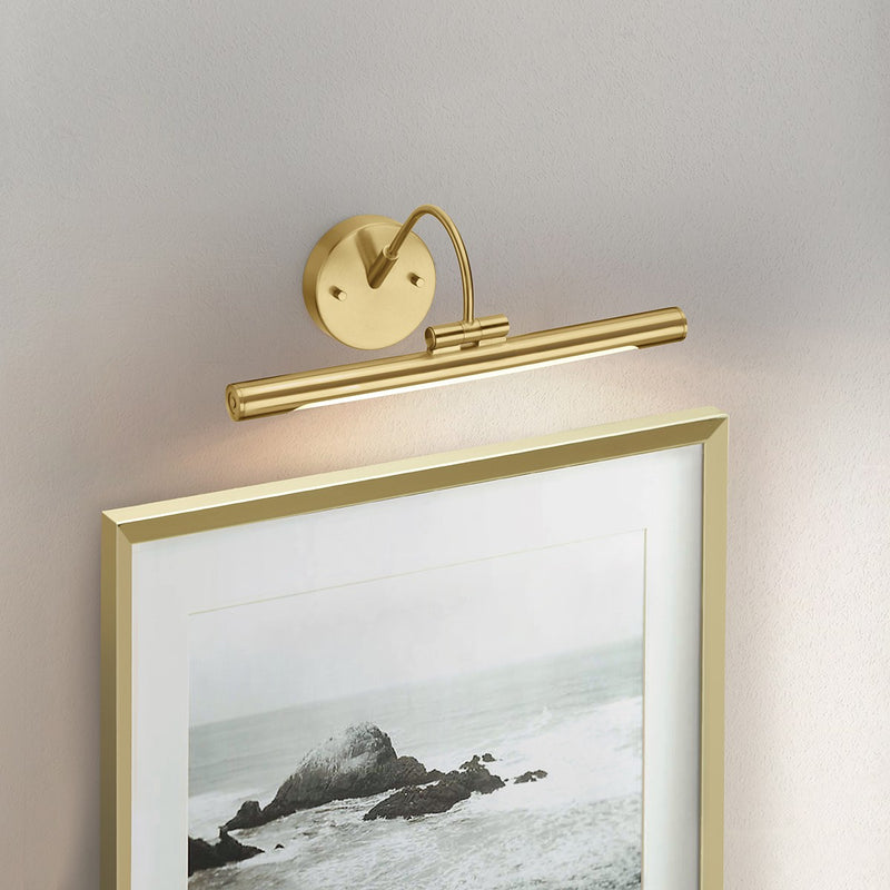 Lucas + McKearn ALTON-PLS-BB LED Picture Light, Brushed Brass