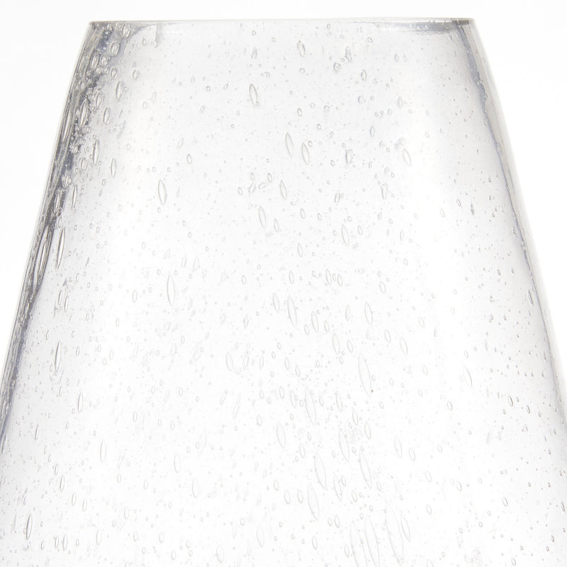 Arteriors ACI04 Hurricanes, Set of 2, Clear/Blackened Iron