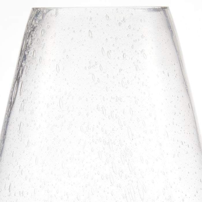 Arteriors ACI04 Hurricanes, Set of 2, Clear/Blackened Iron