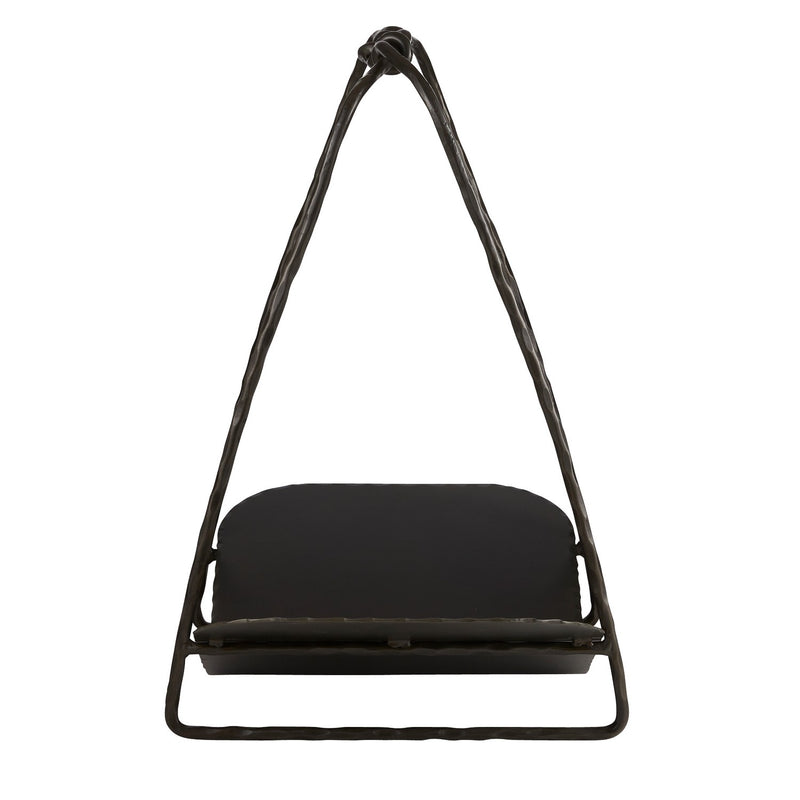 Arteriors AFI06 Log Holder, Blackened Iron/Blackened Iron