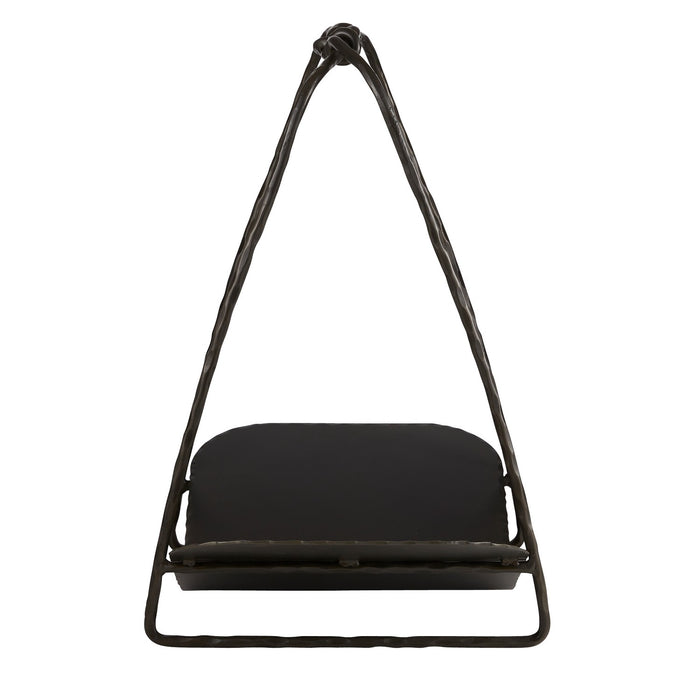 Arteriors AFI06 Log Holder, Blackened Iron/Blackened Iron