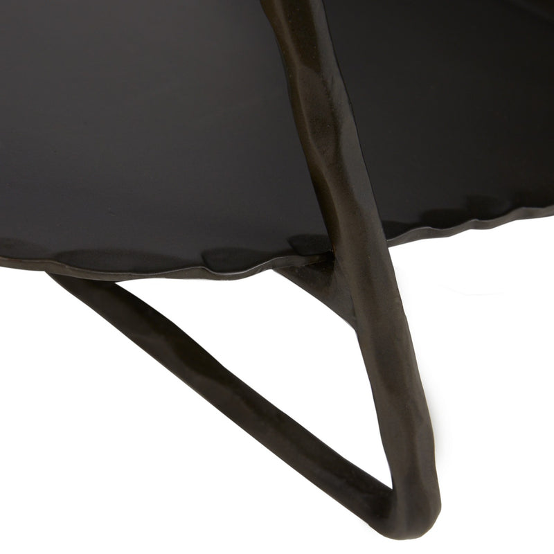 Arteriors AFI06 Log Holder, Blackened Iron/Blackened Iron