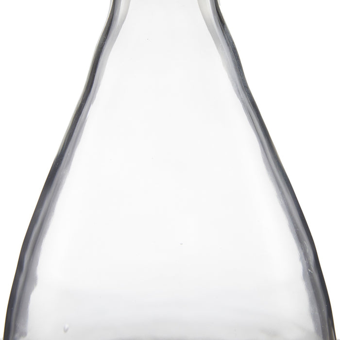Arteriors ARI12 Decanters, Set of 2, Smoke/Vintage Brass