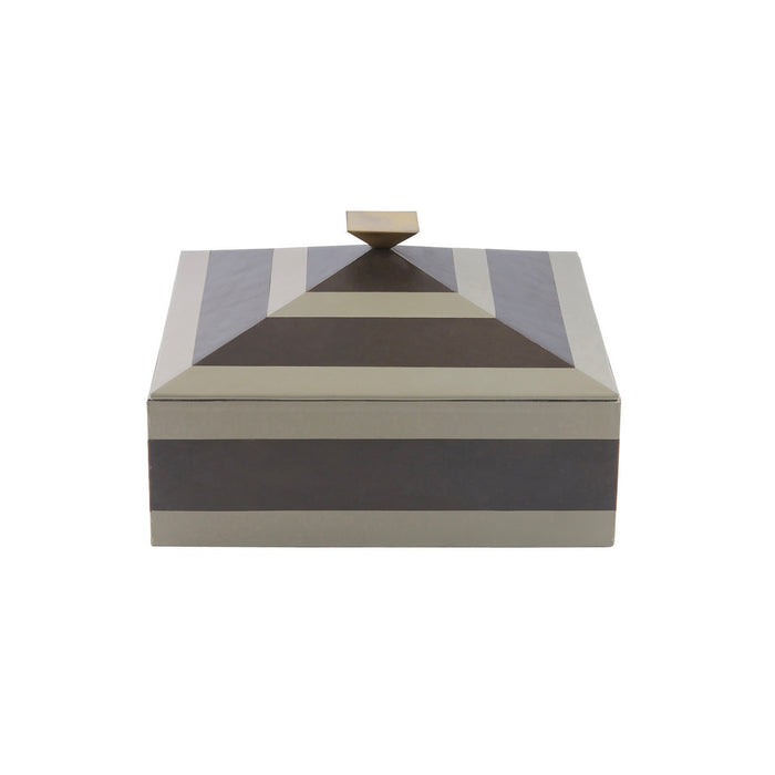 Arteriors ARI13 Box, Dove/Graphite/Bronze/Dove
