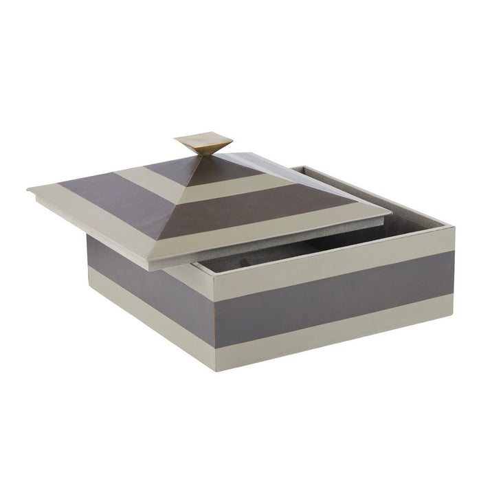 Arteriors ARI13 Box, Dove/Graphite/Bronze/Dove