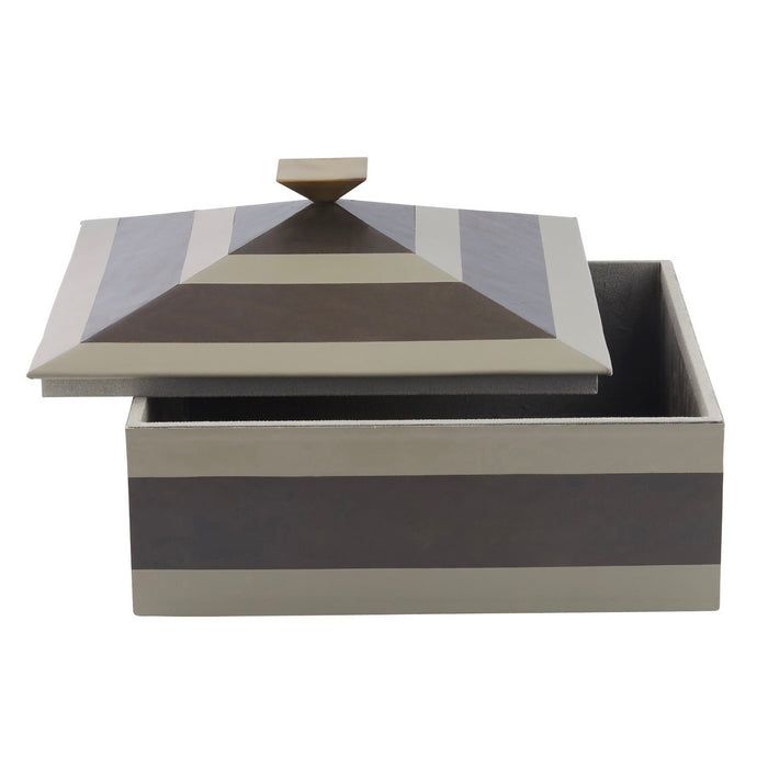 Arteriors ARI13 Box, Dove/Graphite/Bronze/Dove